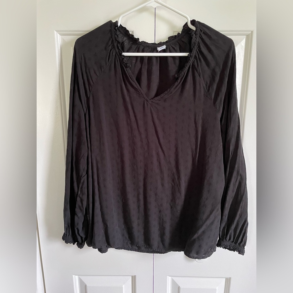 Elegant Black Women's Top